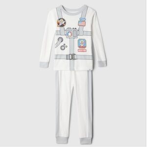 NWT Baby Gap Boys Organic Cotton Astronaut Costume Pajama Set Size 18-24 Months